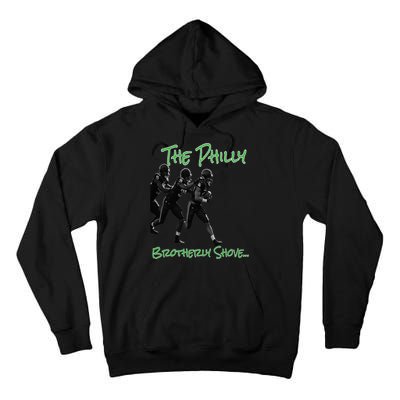 The Philly Brotherly Shove  PanfurWare LLC Tall Hoodie