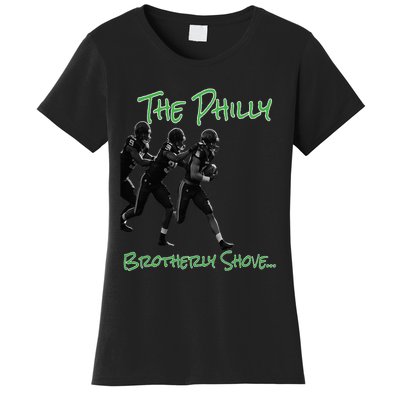 The Philly Brotherly Shove  PanfurWare LLC Women's T-Shirt