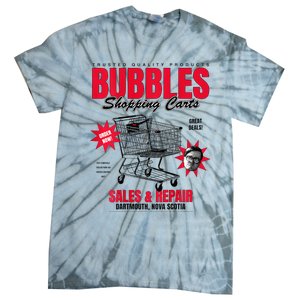 Bubbles Shopping Carts Tie-Dye T-Shirt