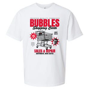 Bubbles Shopping Carts Sueded Cloud Jersey T-Shirt