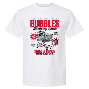 Bubbles Shopping Carts Garment-Dyed Heavyweight T-Shirt