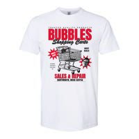 Bubbles Shopping Carts Softstyle CVC T-Shirt