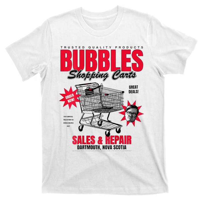 Bubbles Shopping Carts T-Shirt