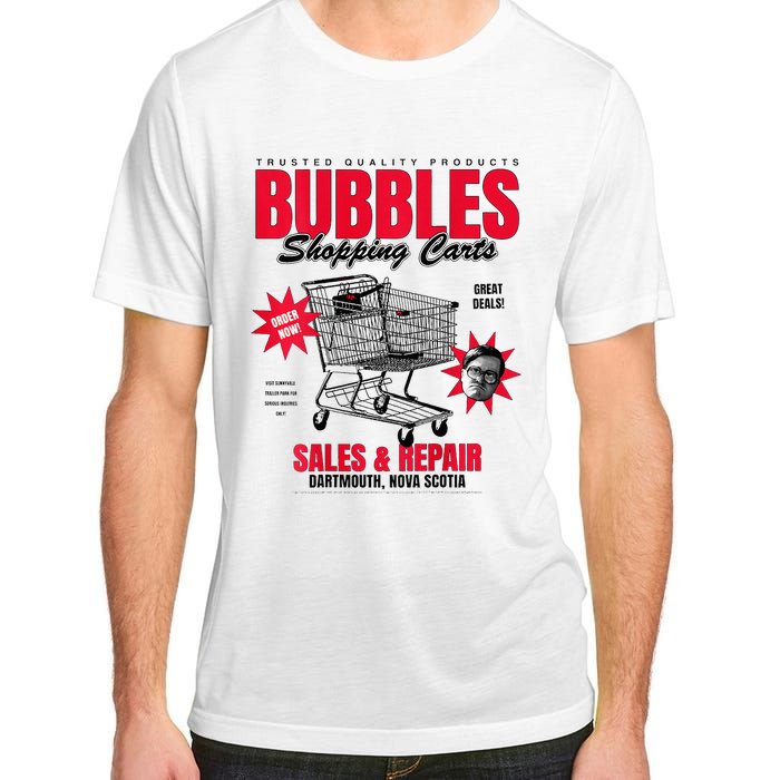 Bubbles Shopping Carts Adult ChromaSoft Performance T-Shirt