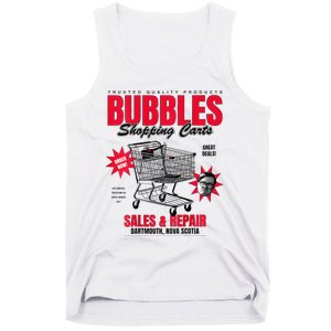 Bubbles Shopping Carts Tank Top