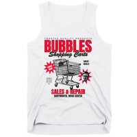 Bubbles Shopping Carts Tank Top