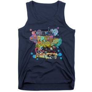 Tea Party Bonkers Quote Alice In Wonderland Tank Top