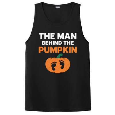 The Person Behind The Pumpkin Halloween Dad Reveal Gift PosiCharge Competitor Tank