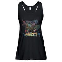 Tea Party Bonkers Quote Alice In Wonderland Ladies Essential Flowy Tank