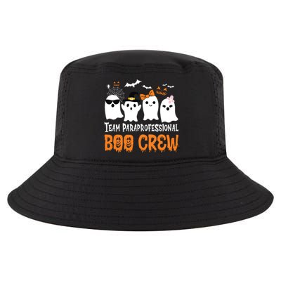 Team Paraprofessional Boo Crew Halloween Ghost Cool Comfort Performance Bucket Hat