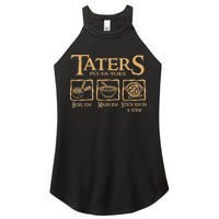 Taters Potatoes Boil Em Mash Em Stick Em In A Stew Women's Perfect Tri Rocker Tank