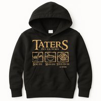 Taters Potatoes Boil Em Mash Em Stick Em In A Stew Kids Hoodie