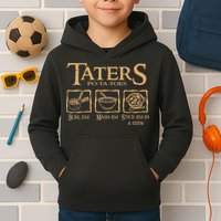 Taters Potatoes Boil Em Mash Em Stick Em In A Stew Kids Hoodie