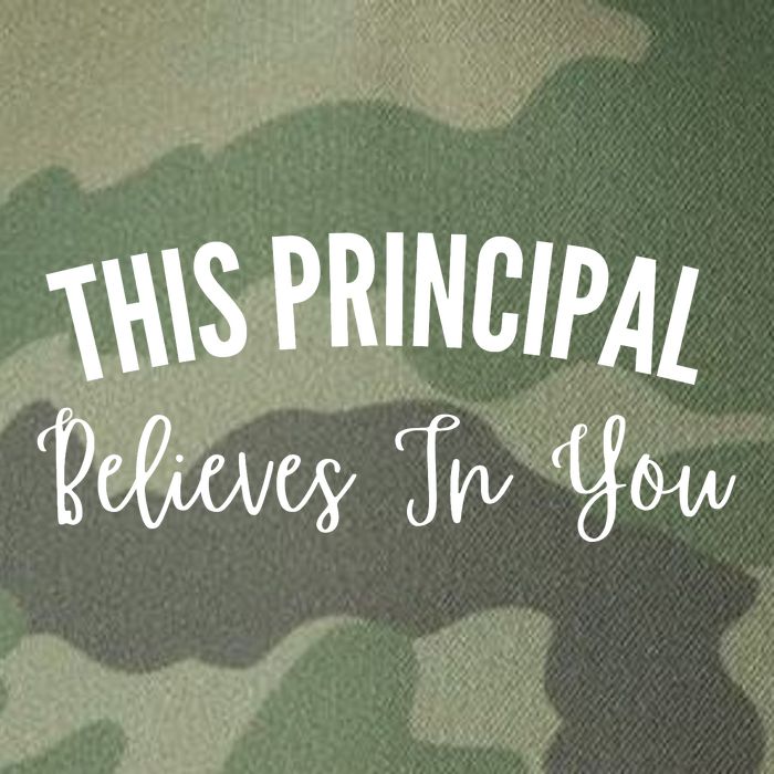 This Principal Believes In You Legacy Tie Dye Trucker Hat