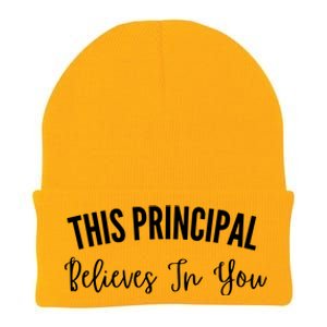 This Principal Believes In You Knit Cap Winter Beanie