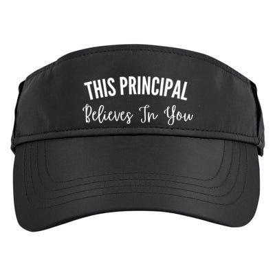This Principal Believes In You Adult Drive Performance Visor