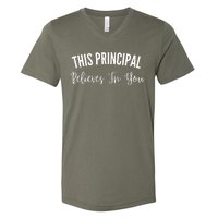 This Principal Believes In You V-Neck T-Shirt