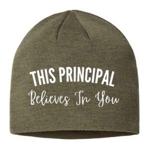 This Principal Believes In You Sustainable Beanie