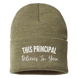 This Principal Believes In You Sustainable Knit Beanie