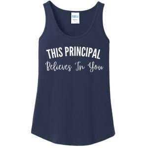 This Principal Believes In You Ladies Essential Tank