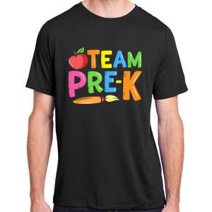 Team Pre-K Back To School Pre Kindergarten Teacher Student Adult ChromaSoft Performance T-Shirt