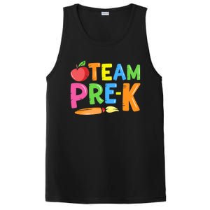 Team Pre-K Back To School Pre Kindergarten Teacher Student PosiCharge Competitor Tank