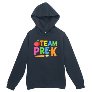 Team Pre-K Back To School Pre Kindergarten Teacher Student Urban Pullover Hoodie