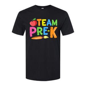 Team Pre-K Back To School Pre Kindergarten Teacher Student Softstyle CVC T-Shirt