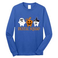 Th Pumpkin Boo Witch Dental Squad Group Halloween Costume Funny Gift Long Sleeve Shirt