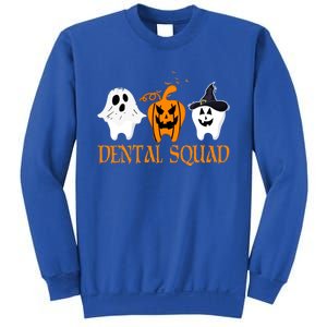 Th Pumpkin Boo Witch Dental Squad Group Halloween Costume Funny Gift Sweatshirt