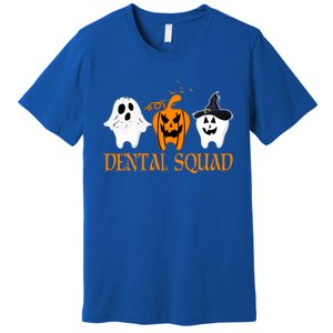 Th Pumpkin Boo Witch Dental Squad Group Halloween Costume Funny Gift Premium T-Shirt