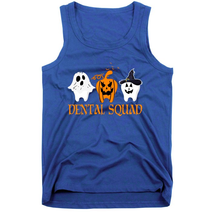 Th Pumpkin Boo Witch Dental Squad Group Halloween Costume Funny Gift Tank Top