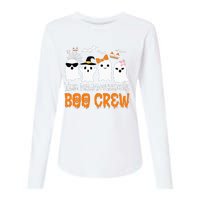 Team Paraprofessional Boo Crew Pumpkin Scary Halloween Womens Cotton Relaxed Long Sleeve T-Shirt