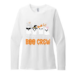 Team Paraprofessional Boo Crew Pumpkin Scary Halloween Womens CVC Long Sleeve Shirt