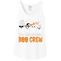 Team Paraprofessional Boo Crew Pumpkin Scary Halloween Ladies Essential Tank