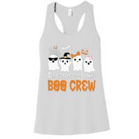 Team Paraprofessional Boo Crew Pumpkin Scary Halloween Women's Racerback Tank