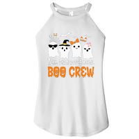 Team Paraprofessional Boo Crew Pumpkin Scary Halloween Women's Perfect Tri Rocker Tank