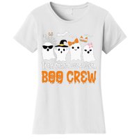 Team Paraprofessional Boo Crew Pumpkin Scary Halloween Women's T-Shirt