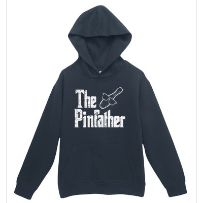 The Pinfather Bowling Dad Fathers Day Bowler Daddy Papa Urban Pullover Hoodie