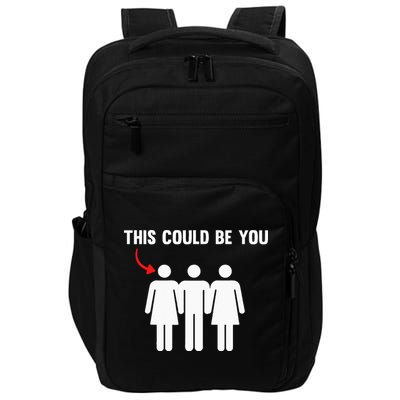Throuple Poly Couple Funny Polyamory This Could Be You Impact Tech Backpack