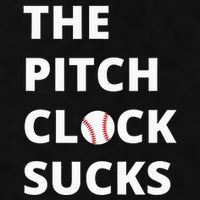 The Pitch Clock Sucks Pitching Shot Clock Baseball Pitcher Ladies PosiCharge Tri-Blend Wicking Tank