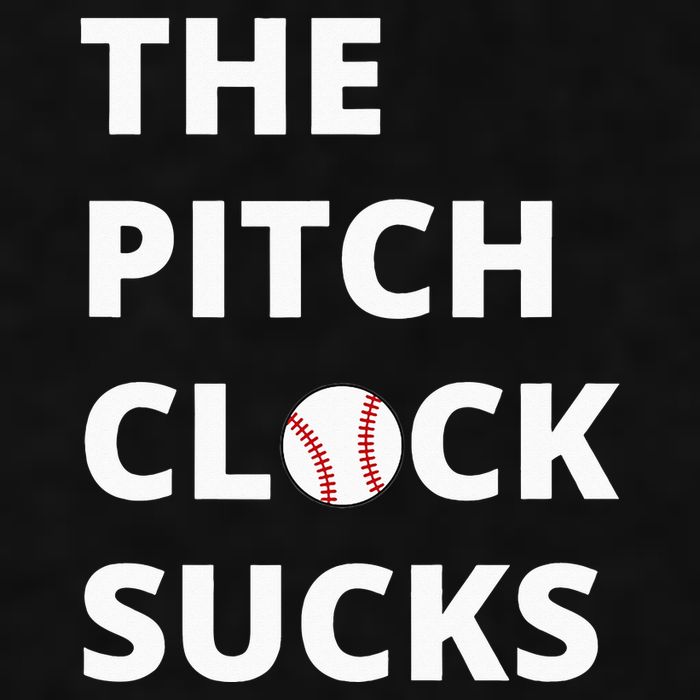 The Pitch Clock Sucks Pitching Shot Clock Baseball Pitcher Ladies PosiCharge Tri-Blend Wicking Tank