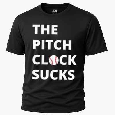 The Pitch Clock Sucks Pitching Shot Clock Baseball Pitcher Performance Shirt
