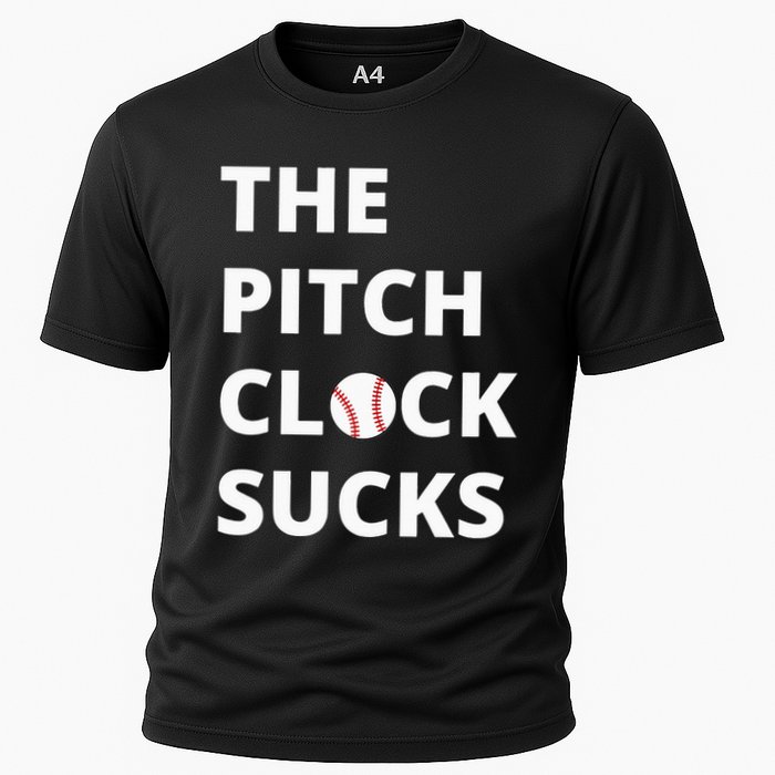 The Pitch Clock Sucks Pitching Shot Clock Baseball Pitcher Performance Shirt