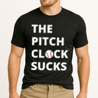 The Pitch Clock Sucks Pitching Shot Clock Baseball Pitcher Performance Shirt