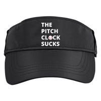The Pitch Clock Sucks Pitching Shot Clock Baseball Pitcher Adult Drive Performance Visor