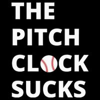 The Pitch Clock Sucks Pitching Shot Clock Baseball Pitcher Drawstring Bag