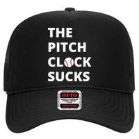 The Pitch Clock Sucks Pitching Shot Clock Baseball Pitcher Hat