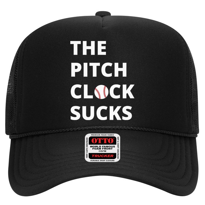 The Pitch Clock Sucks Pitching Shot Clock Baseball Pitcher Hat