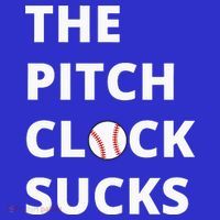 The Pitch Clock Sucks Pitching Shot Clock Baseball Pitcher Baby Bodysuit